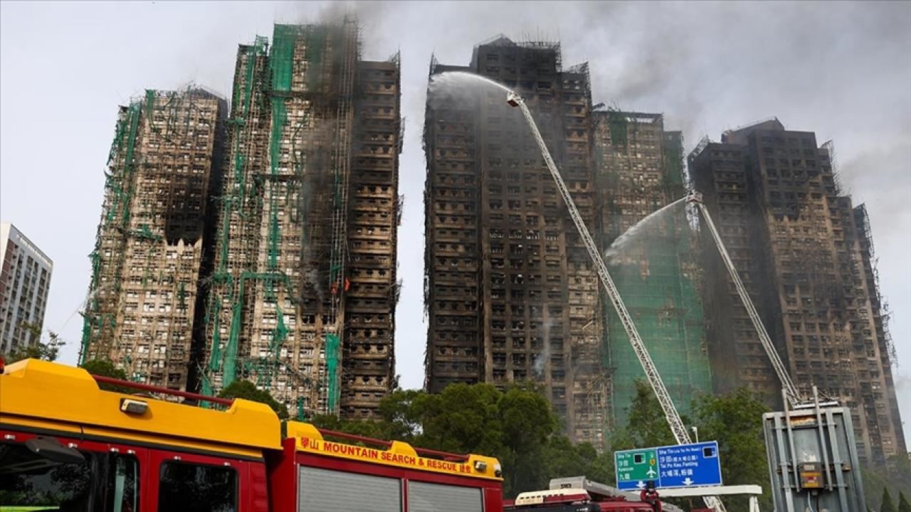 Hong Kong'da Tai Po yangınında ölenlerin sayısı 146'ya yükseldi
