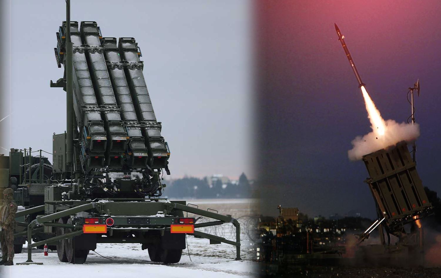 Sîstemên parastina asmanî /Wêne: Rûdaw Grafîk