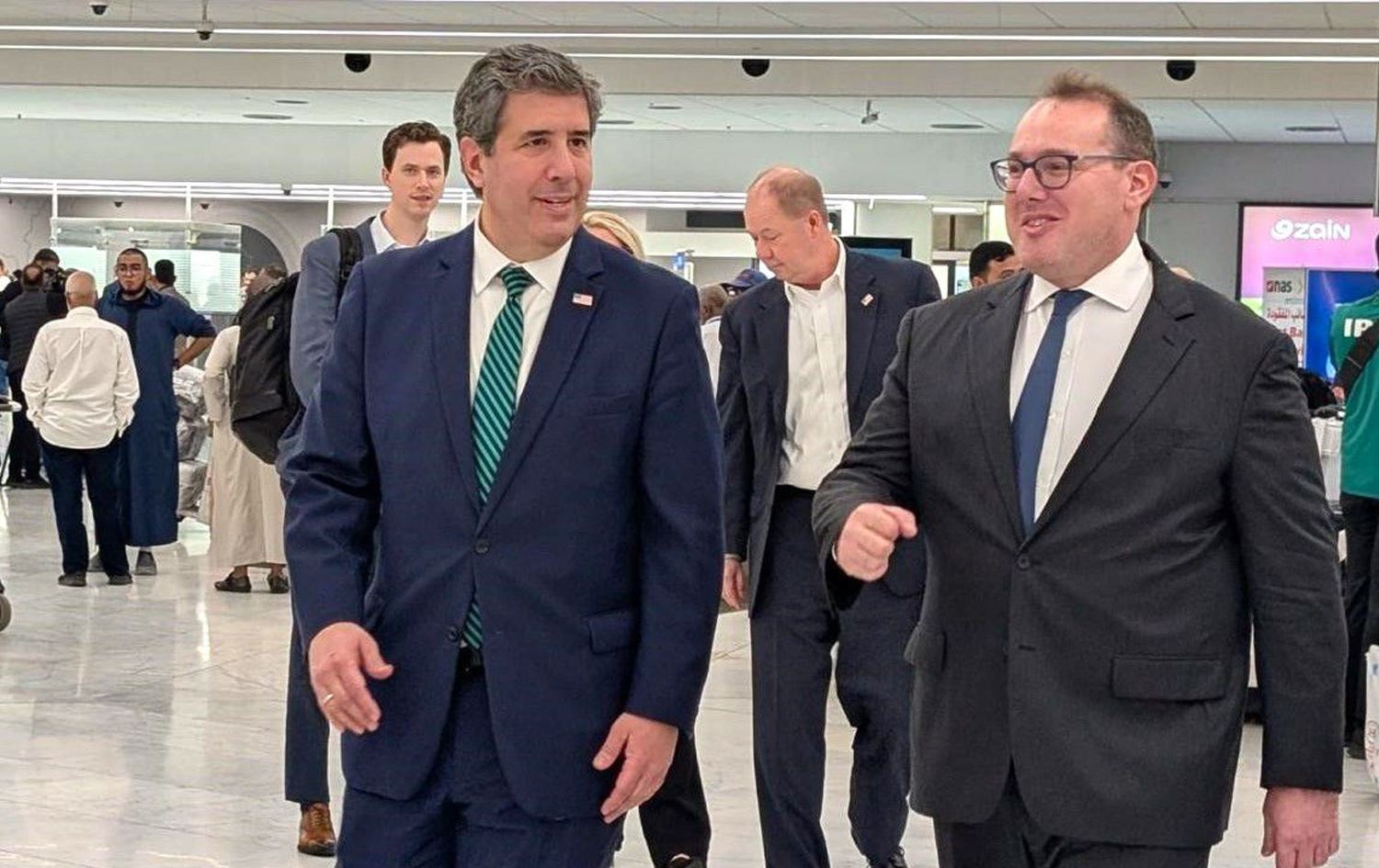 ABD Dışişleri Bakan Yardımcısı Michael Rigas'ın Bağdat'a ulaştığı an