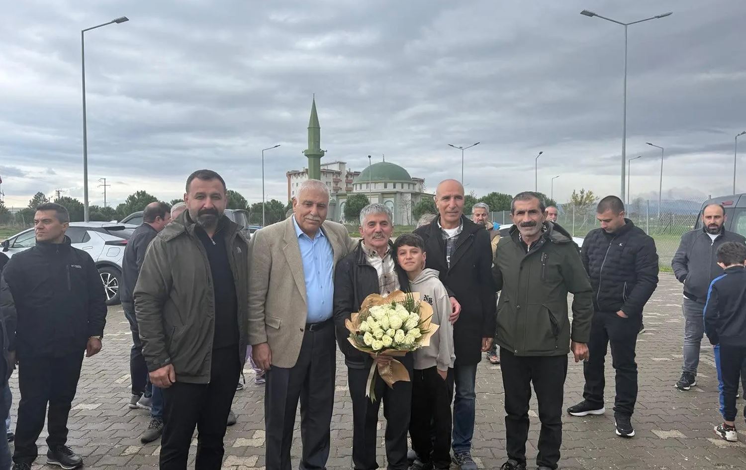 Dîmenê dema pêşwaziya Faîk\ Wêne: MA