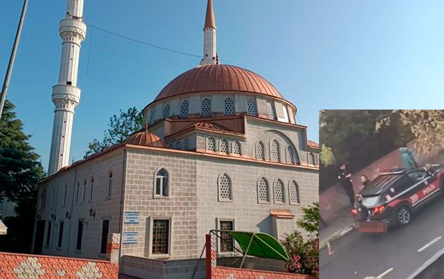 İstanbul Gaziosmanpaşa'da bulunan Validesuyu Camii'nin hoparlöründen uygunsuz sesler yükseldi