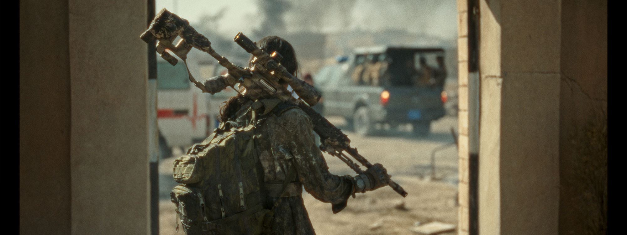 مشهد من فيلم (No Paradise if You Are Killed by a Woman)