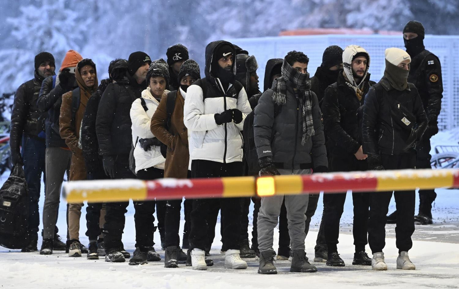 Hinek koçberên li sînorê Rûsya û Fînlandayê / Wêne: Arşîv