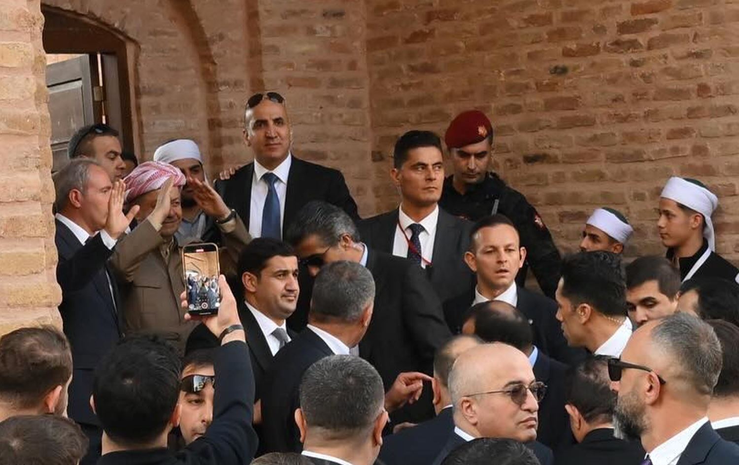 Serok Barzanî li Cizîrê / Wêne: Arşîv