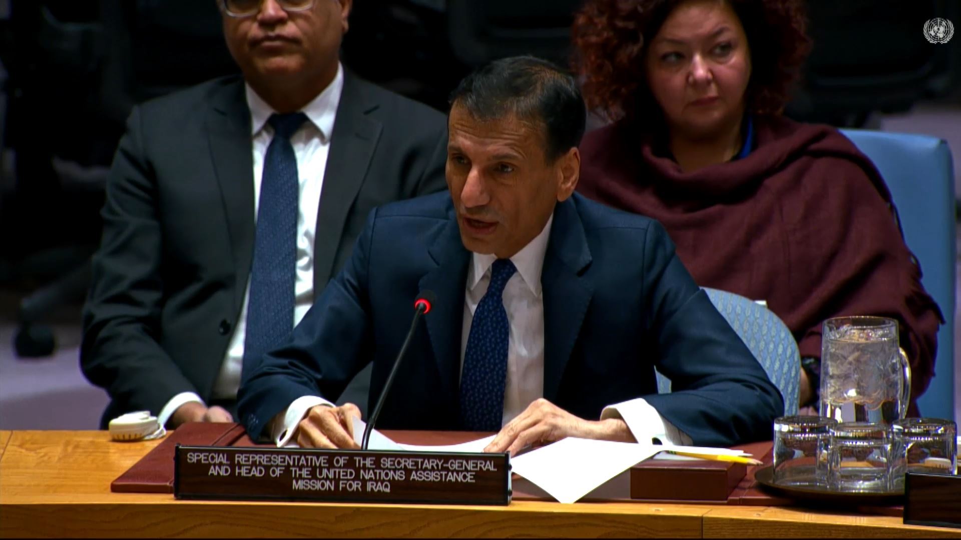 Birleşmiş Milletler (BM) Genel Sekreteri’nin Irak Özel Temsilcisi Muhammed Hasan