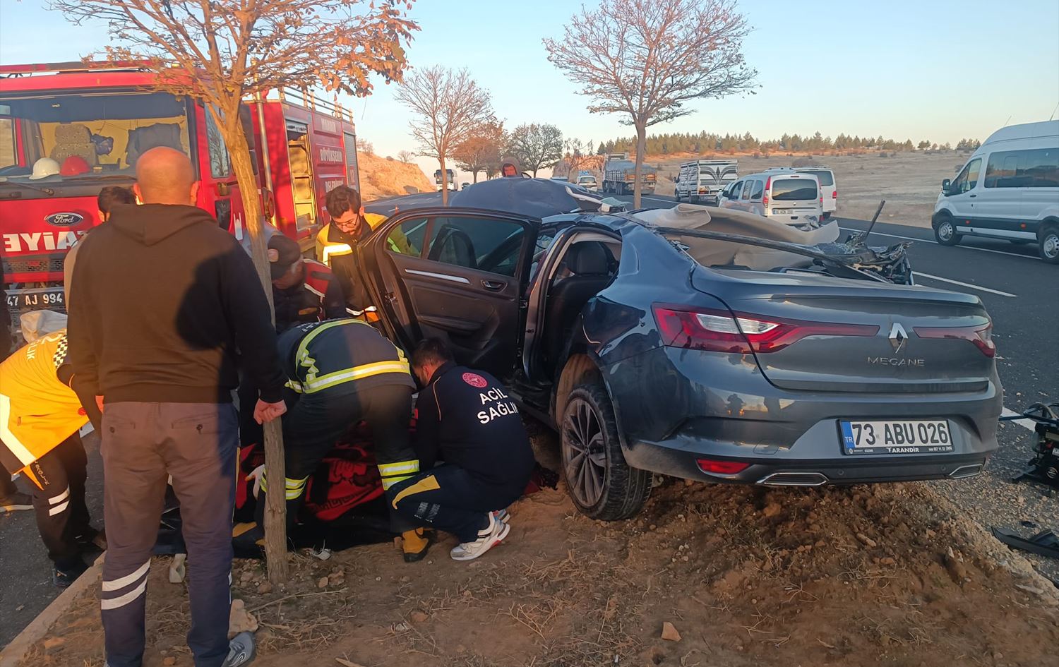 Cihê qezayê / Wêne: AA