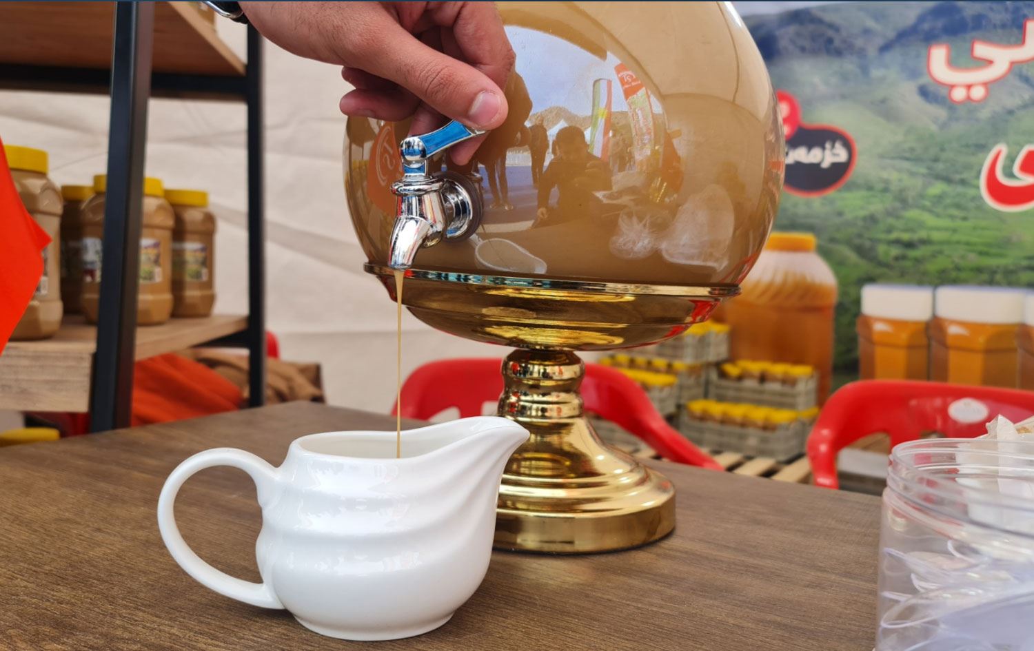 Duhok'un Amedi ilçesinde geleneksel hale gelen Tahin Festivali'nin üçüncüsü bugün kapılarını ziyaretçilere açtı