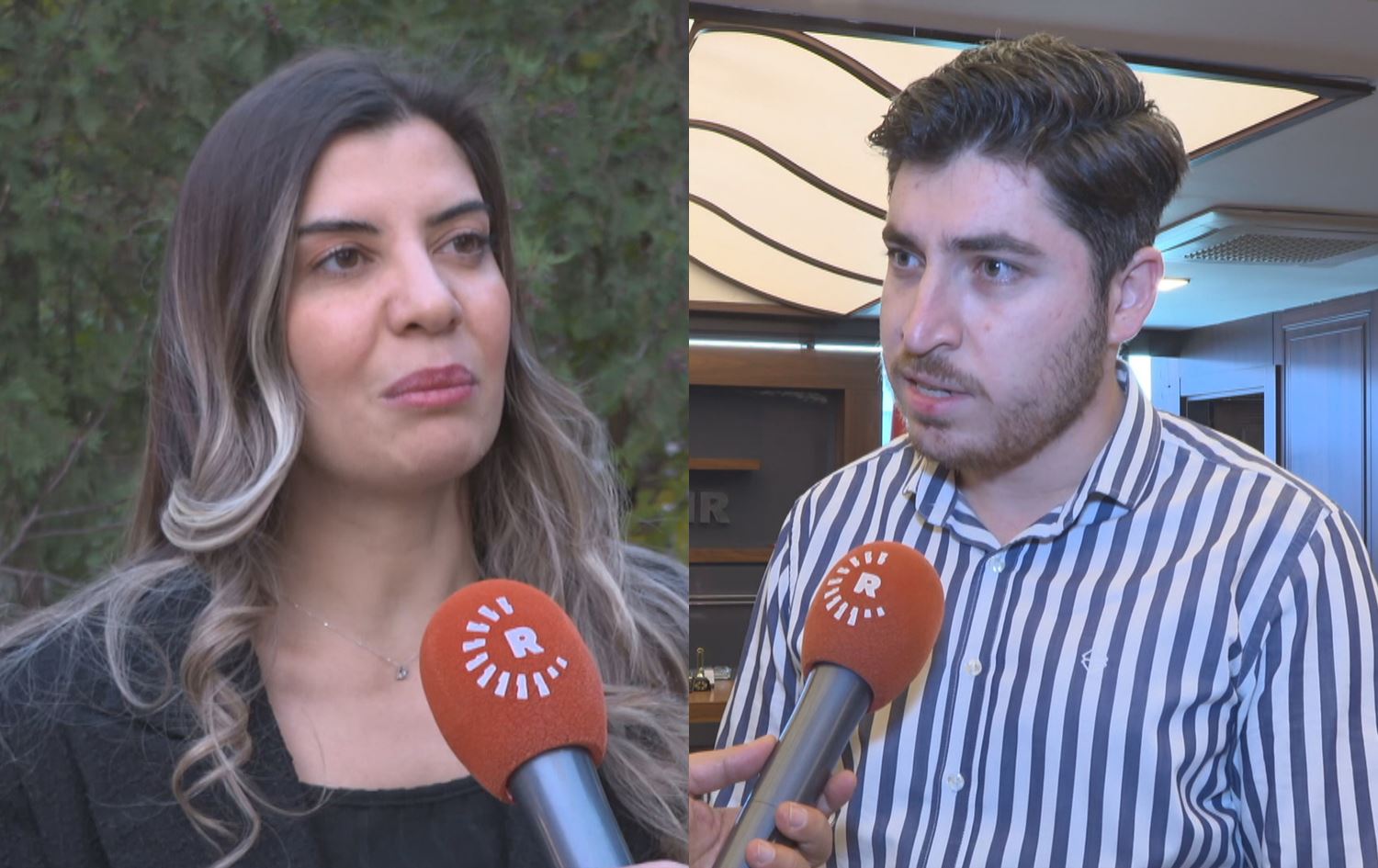 Canan Demîr û Hebûn Yagmur\ Wêne: û Vîdeo: Rûdaw