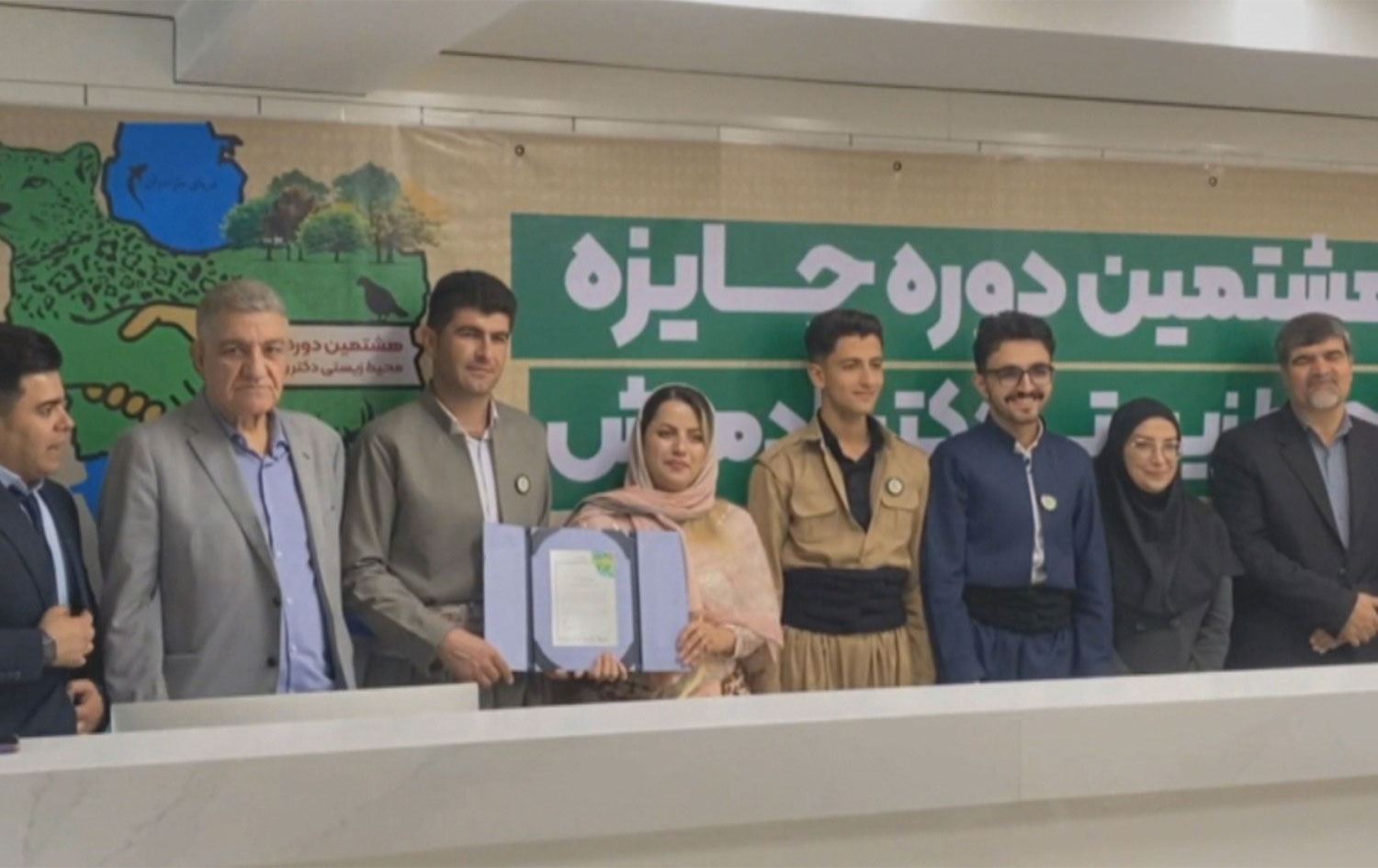 ژینگەپارێزانی بۆکان دوو خەڵاتیان لەسەر ئاستی ئێران بەدەستهێنا