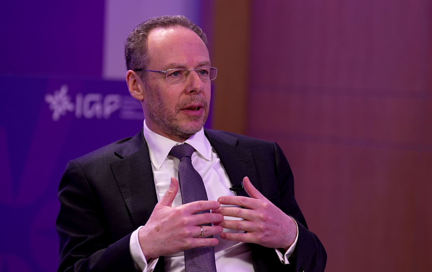 Sascha Graumann, UNDP deputy resident representative in Iraq, speaking to Rudaw in Erbil on November 30, 2025. Photo: Screengrab/Rudaw