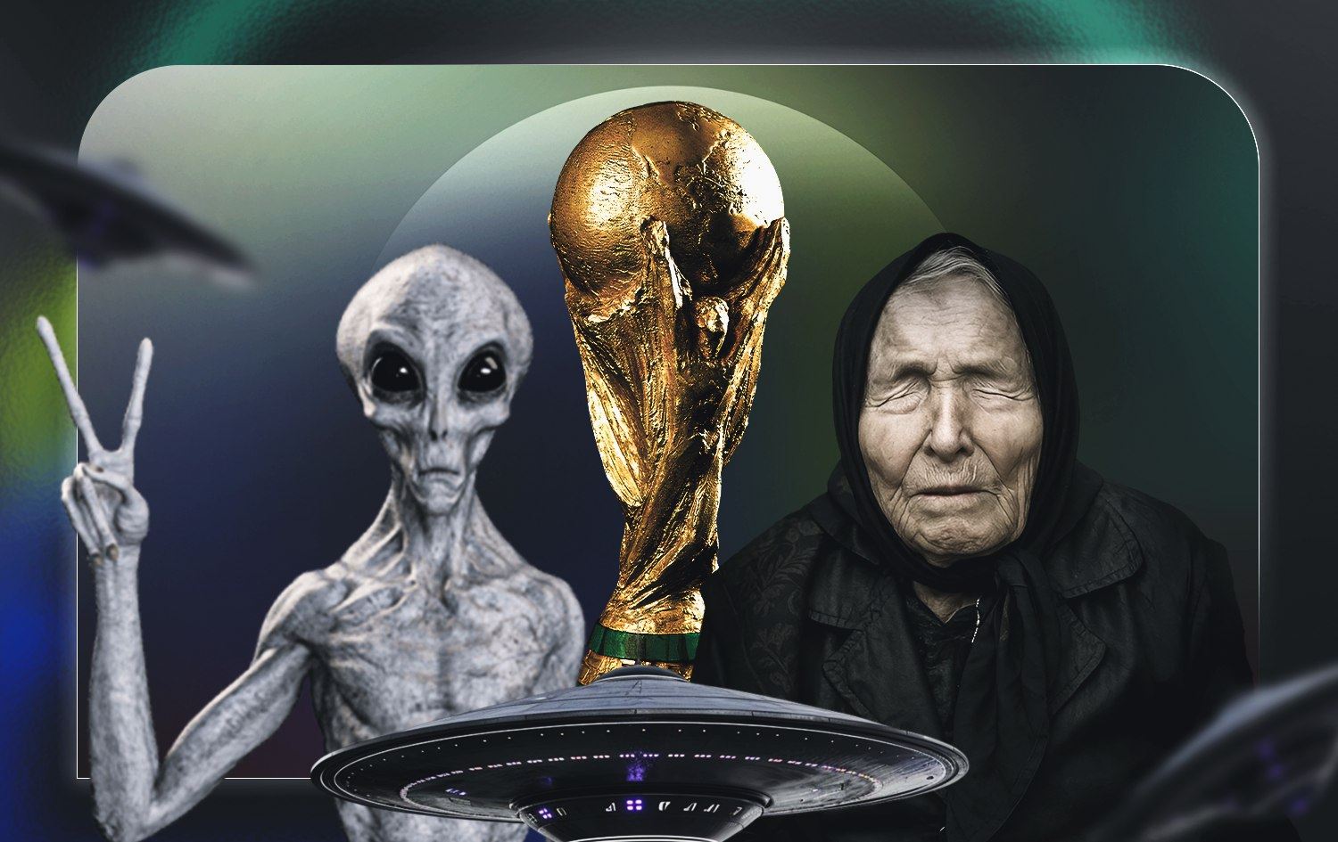 پێشبینیکارێکی بەناوبانگ دەڵێ، بوونەوەرە ئاسمانییەکان لە تیروپشکی مۆندیالدا دەردەکەون