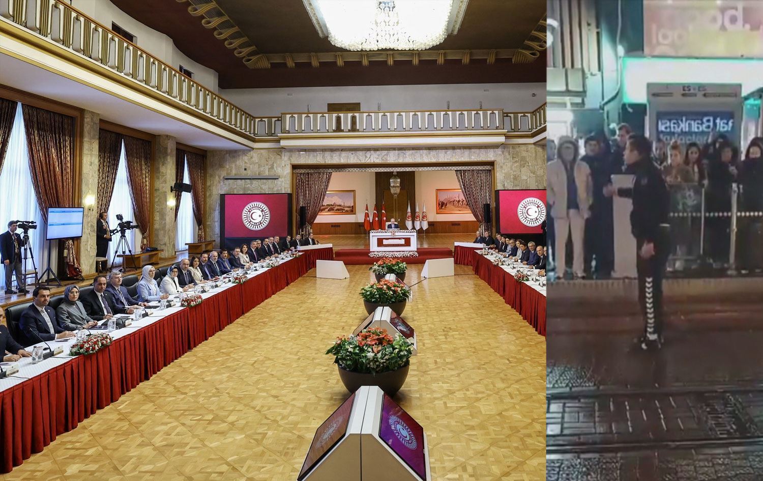 Civîna Komîsyonê û polîsê ku ji har hatiyê derxistin / Wêne: Rûdaw Grafîk