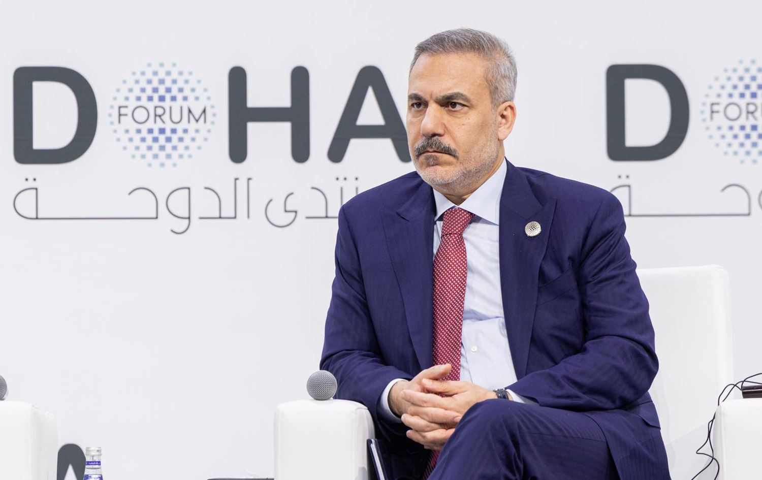 Hakan Fîdan li Foruma 23yemîn a Dohayê ye\ Wêne: AA