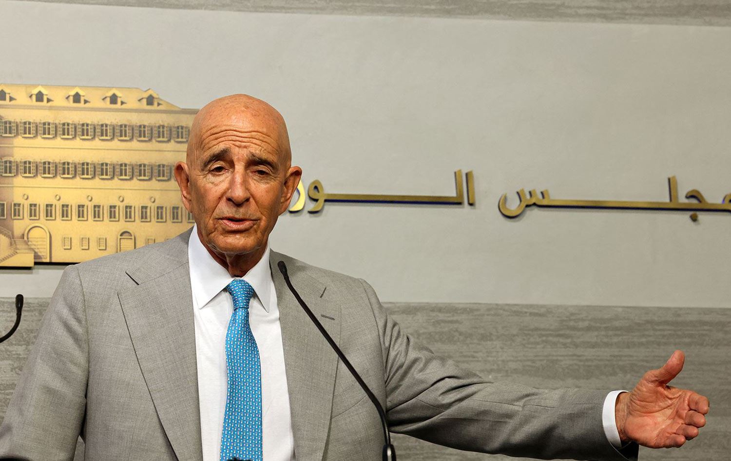 تۆم باراک، نێردەی ئەمریکا بۆ کاروباری سووریا.