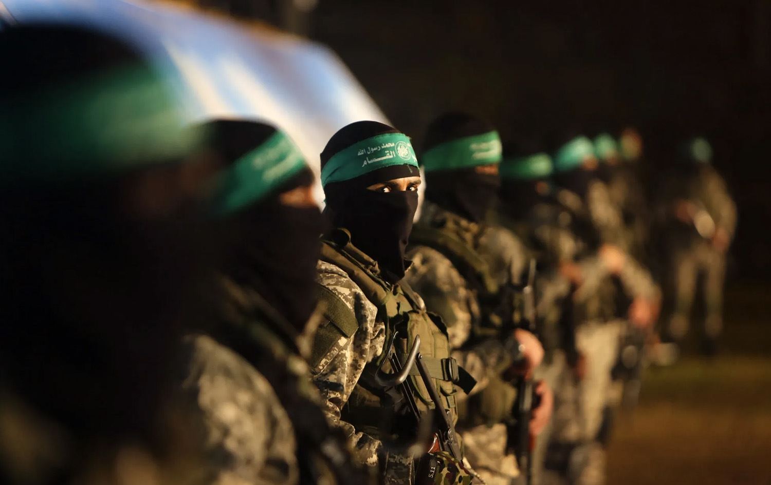 ژمارەیەک چەکداری حەماس