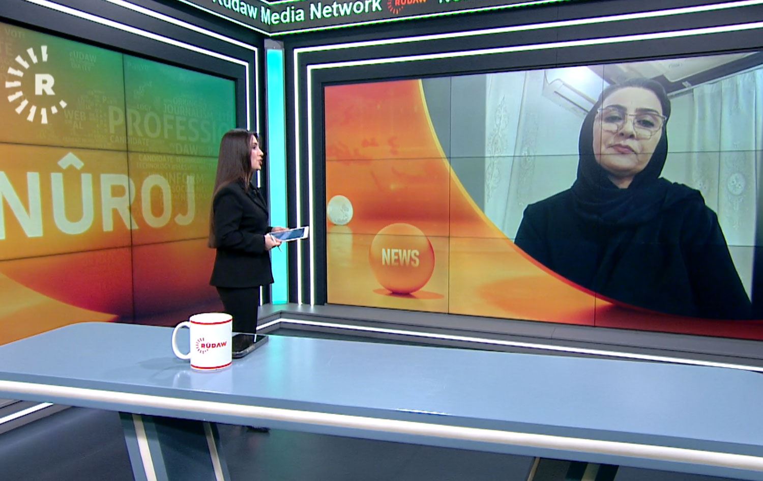 Dr. Şilêr Reşîdî û Nalîn Hesen / Wêne û Vîdeo: Rûdaw