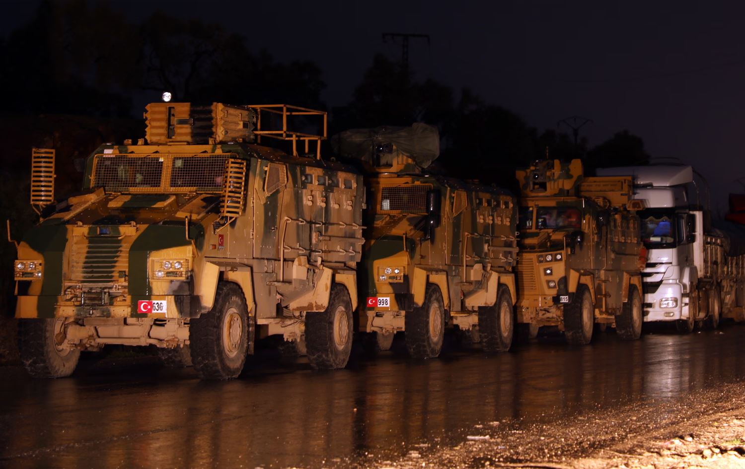 Wesayîtên leşkerî yên Tirkiyeyê /Wêne: Arşîv