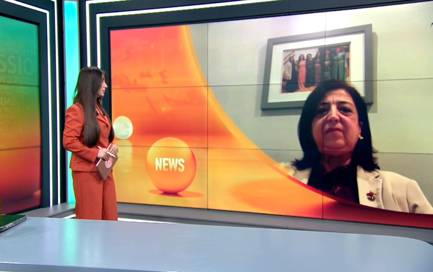 Sînem Mihemed û Nalîn Hesen / Wêne û Vîdeo: Rûdaw