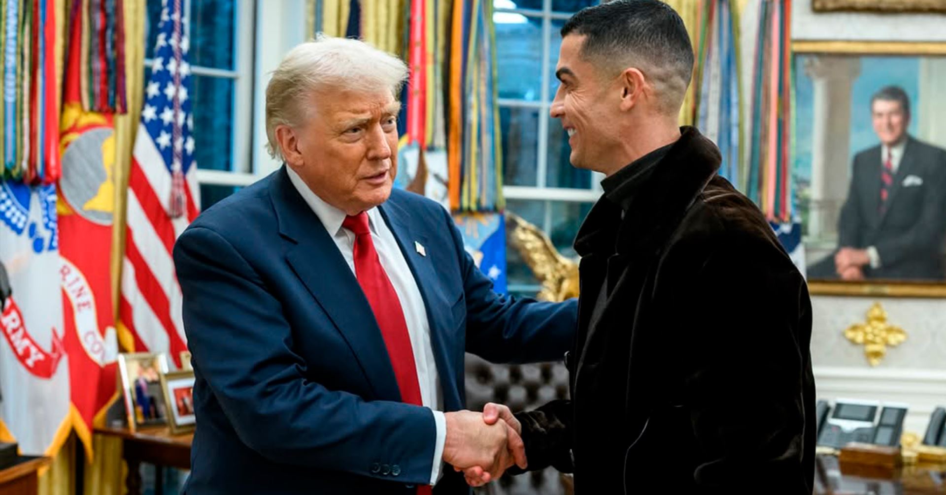 ترەمپ و رۆناڵدۆ