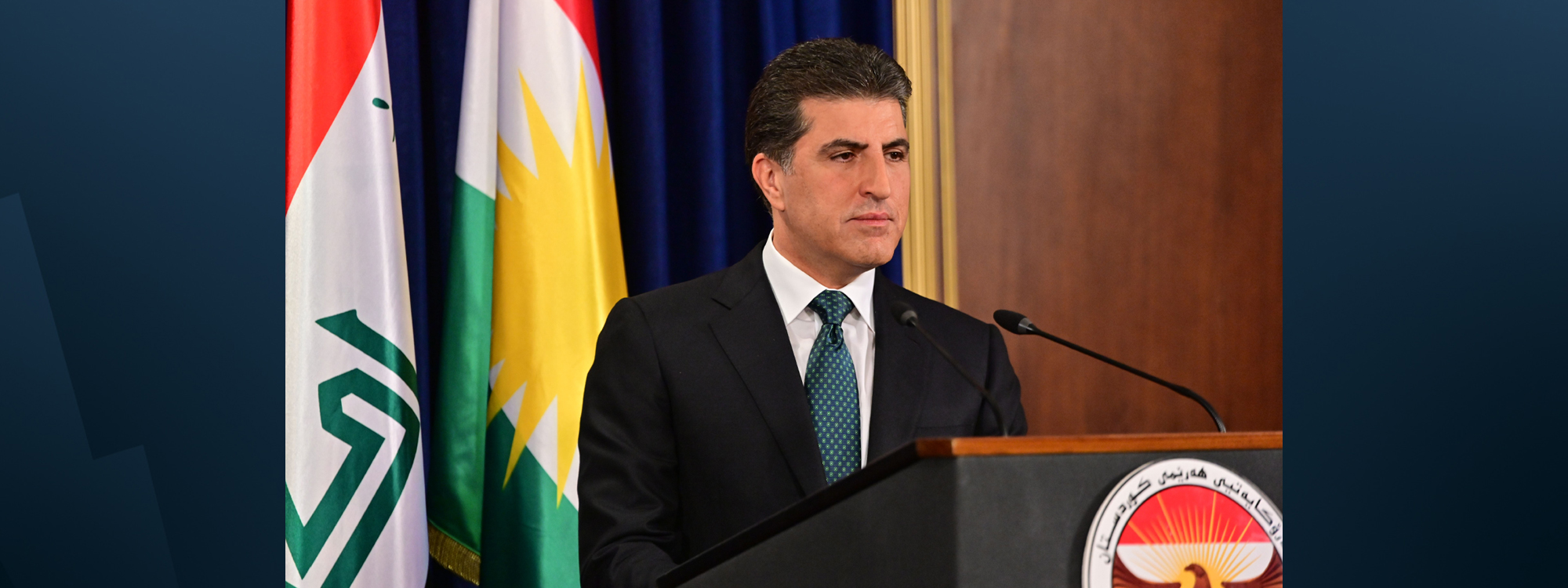 Kurdistan Region President Nechirvan Barzani pictured on June 9, 2021. File photo: Bilind T. Abdullah/Rudaw