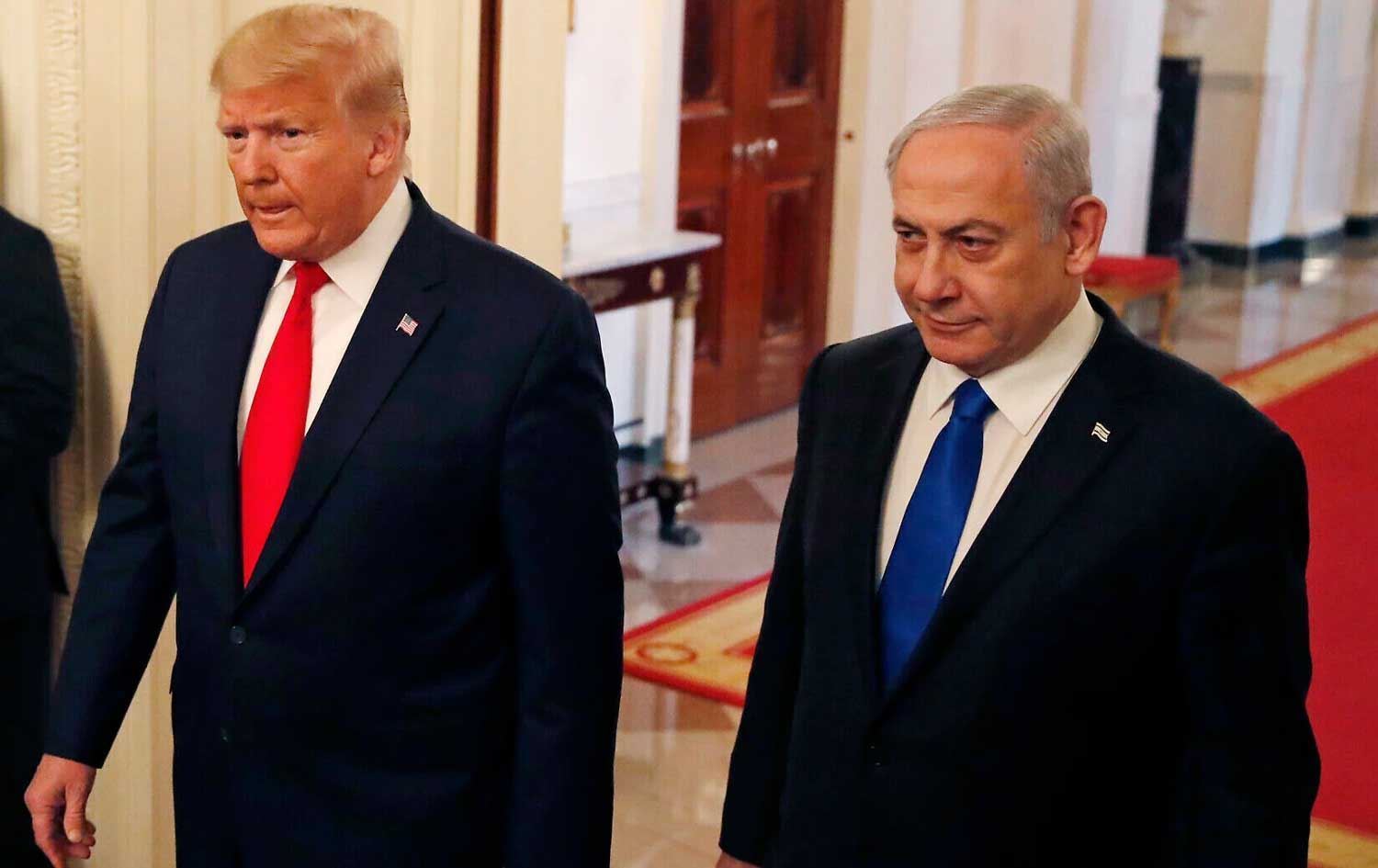 Trump û Netanyahu\ Wêne: Arşîv