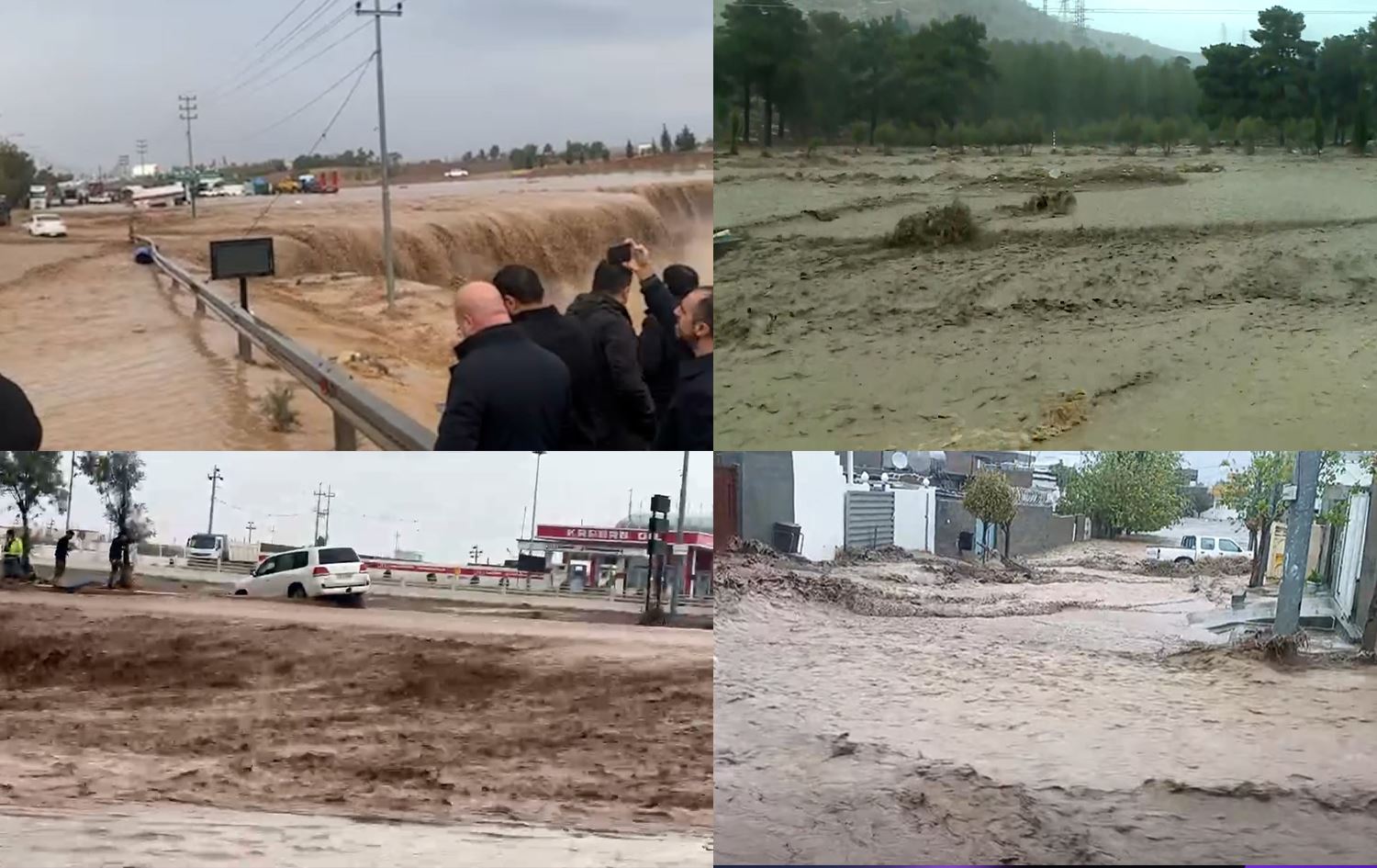 Major flooding lashes Sulaimani, causes significant damage