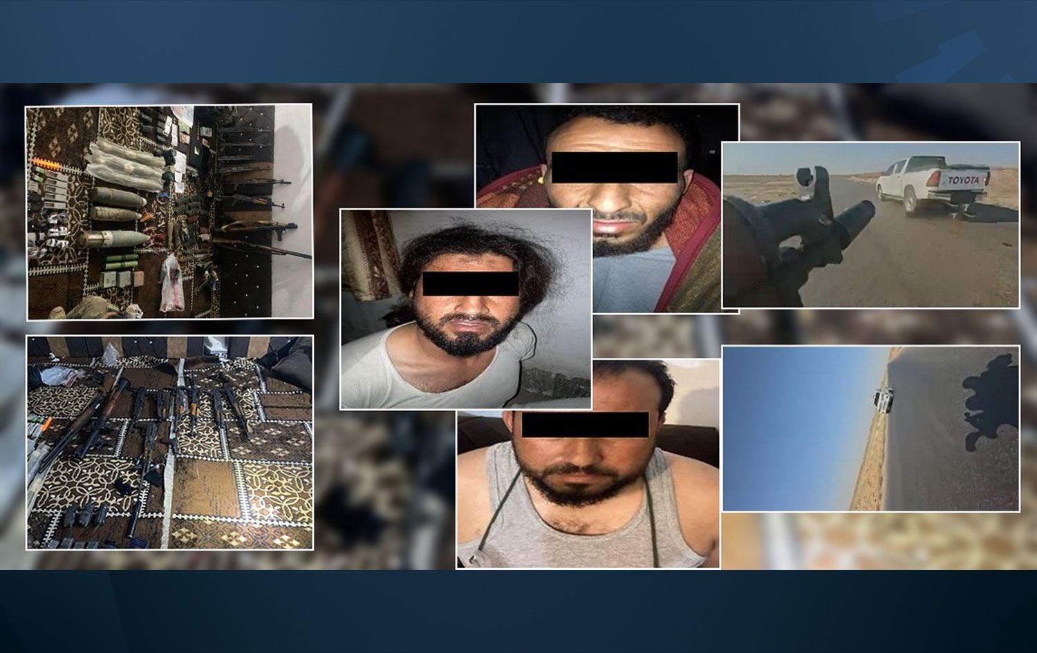 SDF captured an Islamic State (ISIS) emir and two members of the group in eastern Deir ez-Zor province on December 9, 2025. Photo: SDF