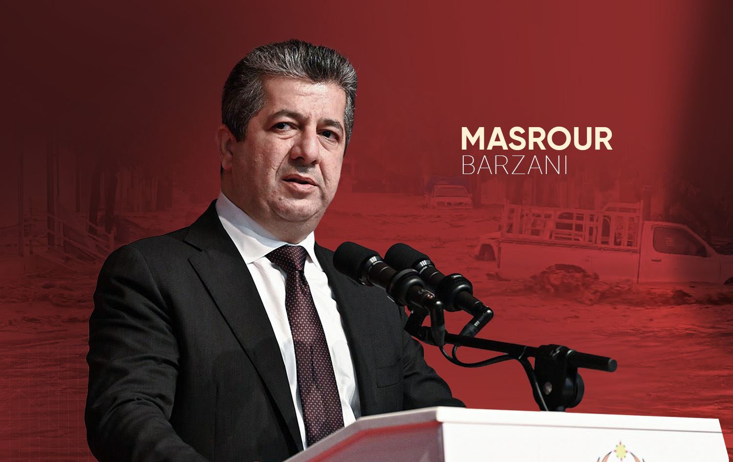 مەسرور بارزانی بۆ لایەنە پەیوەندیدارەکان: بە هانای لێقەوماوانی لافاوەکەی چەمچەماڵەوە بچن