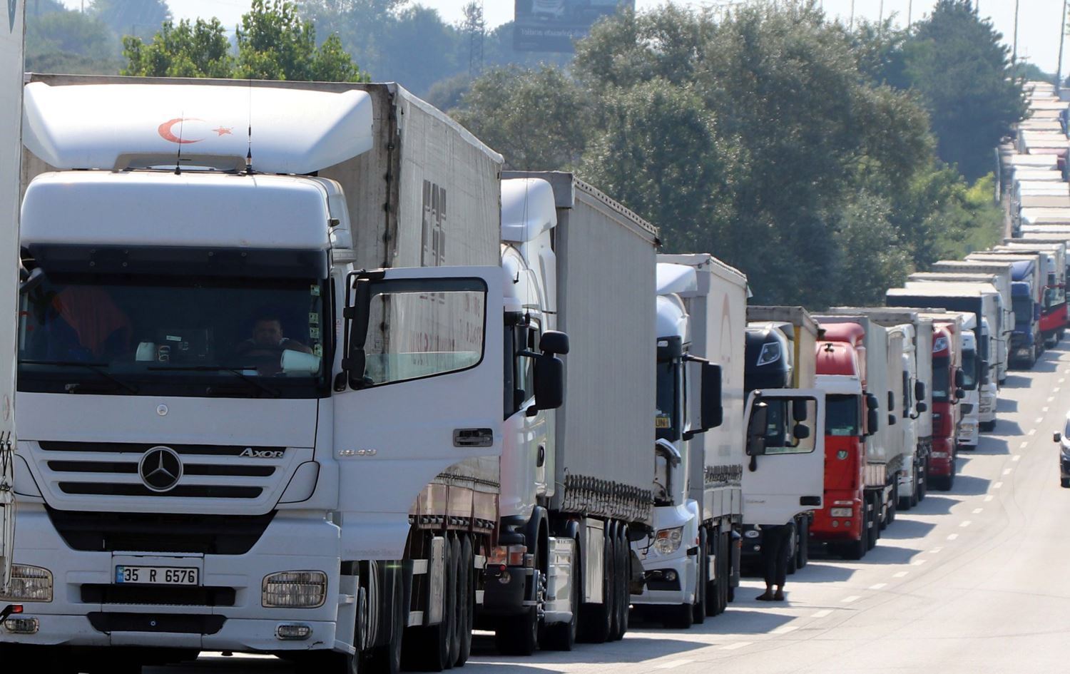 ژمارەیەک بارهەڵگری تورکی. وێنە: ئەرشیڤ