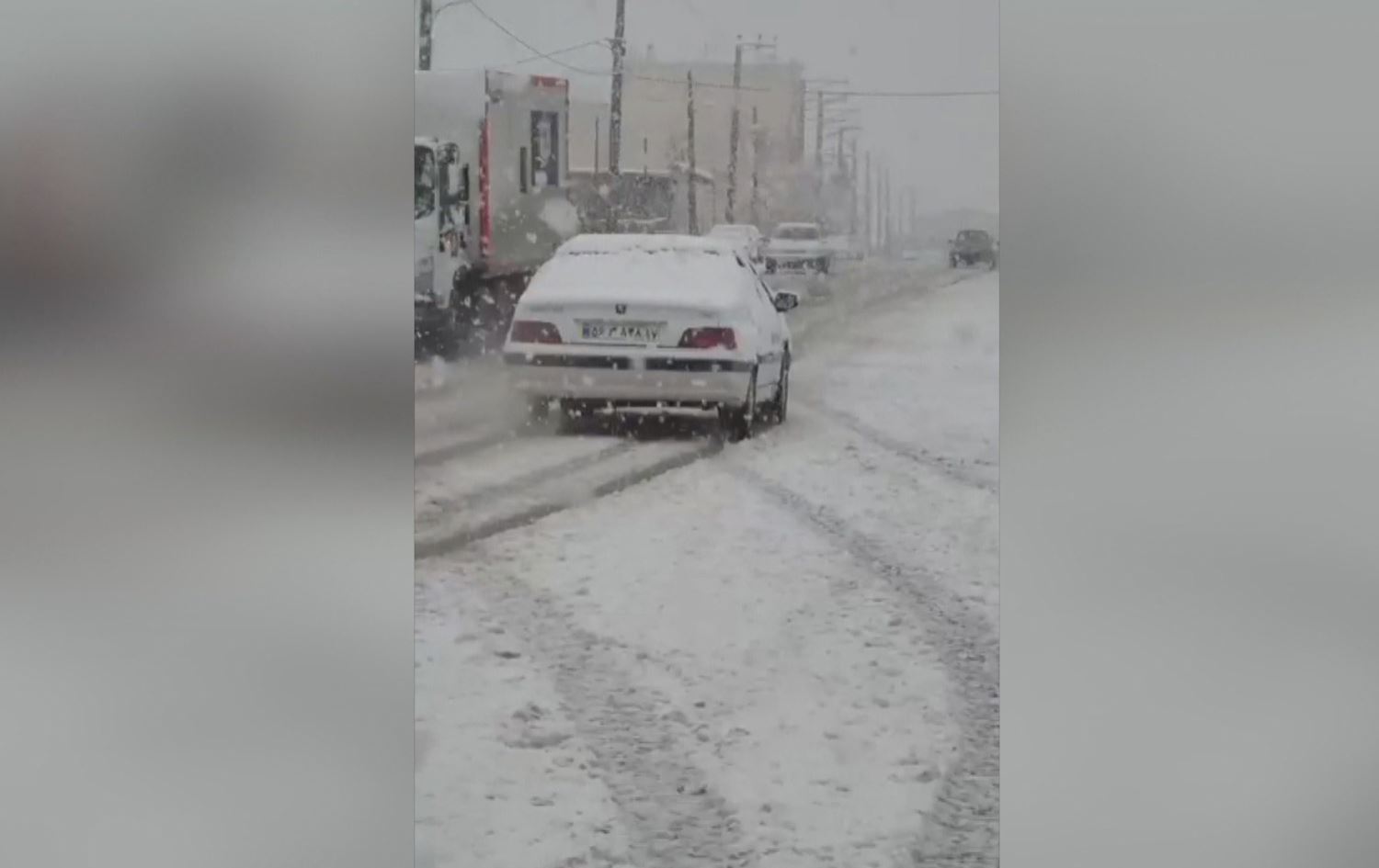  بەفربارین لە رۆژهەڵاتی کوردستان