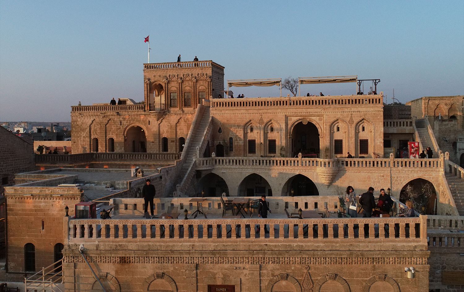 Derhêner berê xwe didin Mêrdînê / Wêne: AA