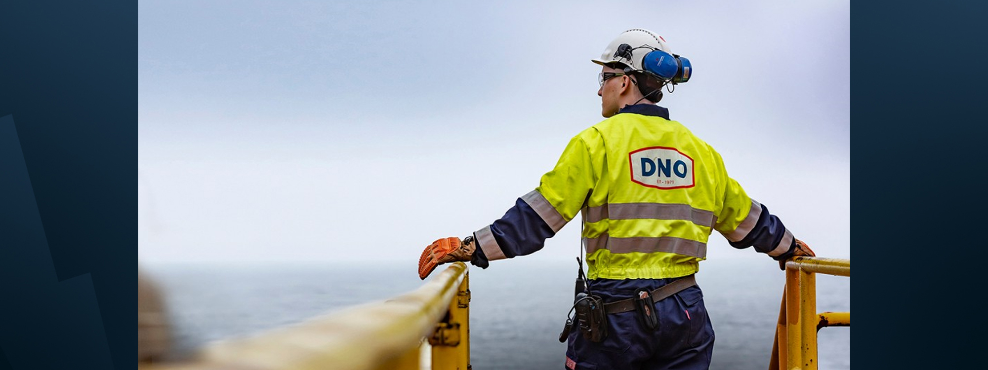 A file photo of a DNO staff member. Credit: DNO