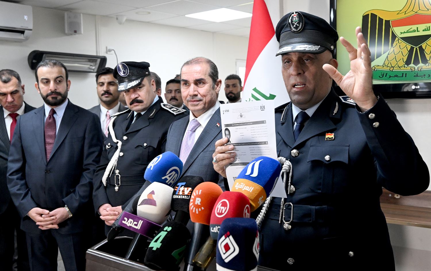 Danasîna vîzeya elektronîk /Wêne: AA