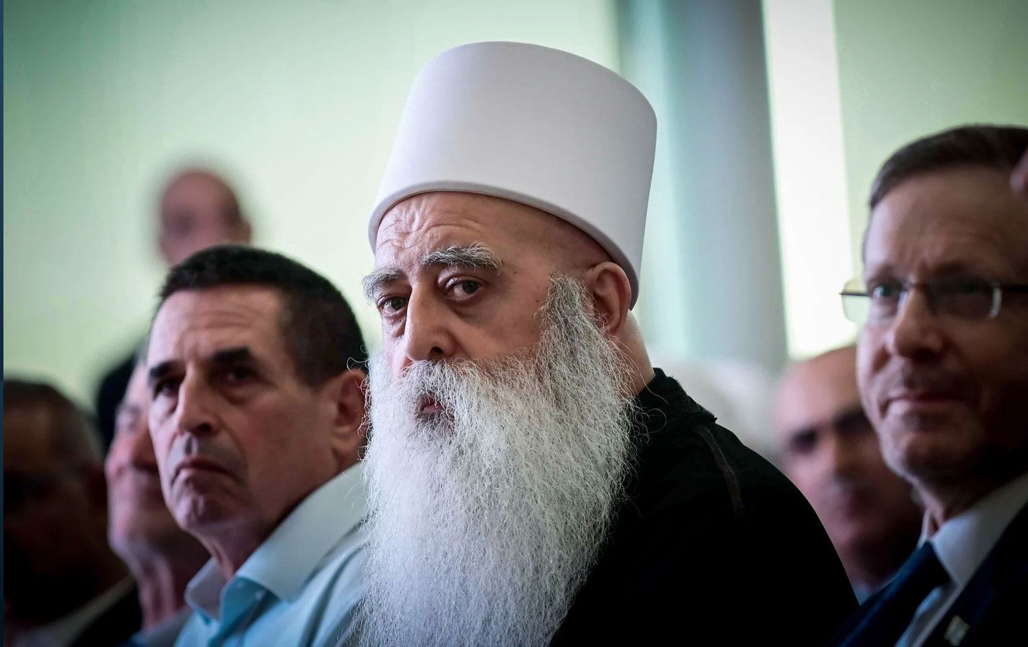 İsrail’deki Dürzi toplumunun ruhani lideri Şeyh Muvafak Tarif / Foto: Tomer Neuberg/Flash90