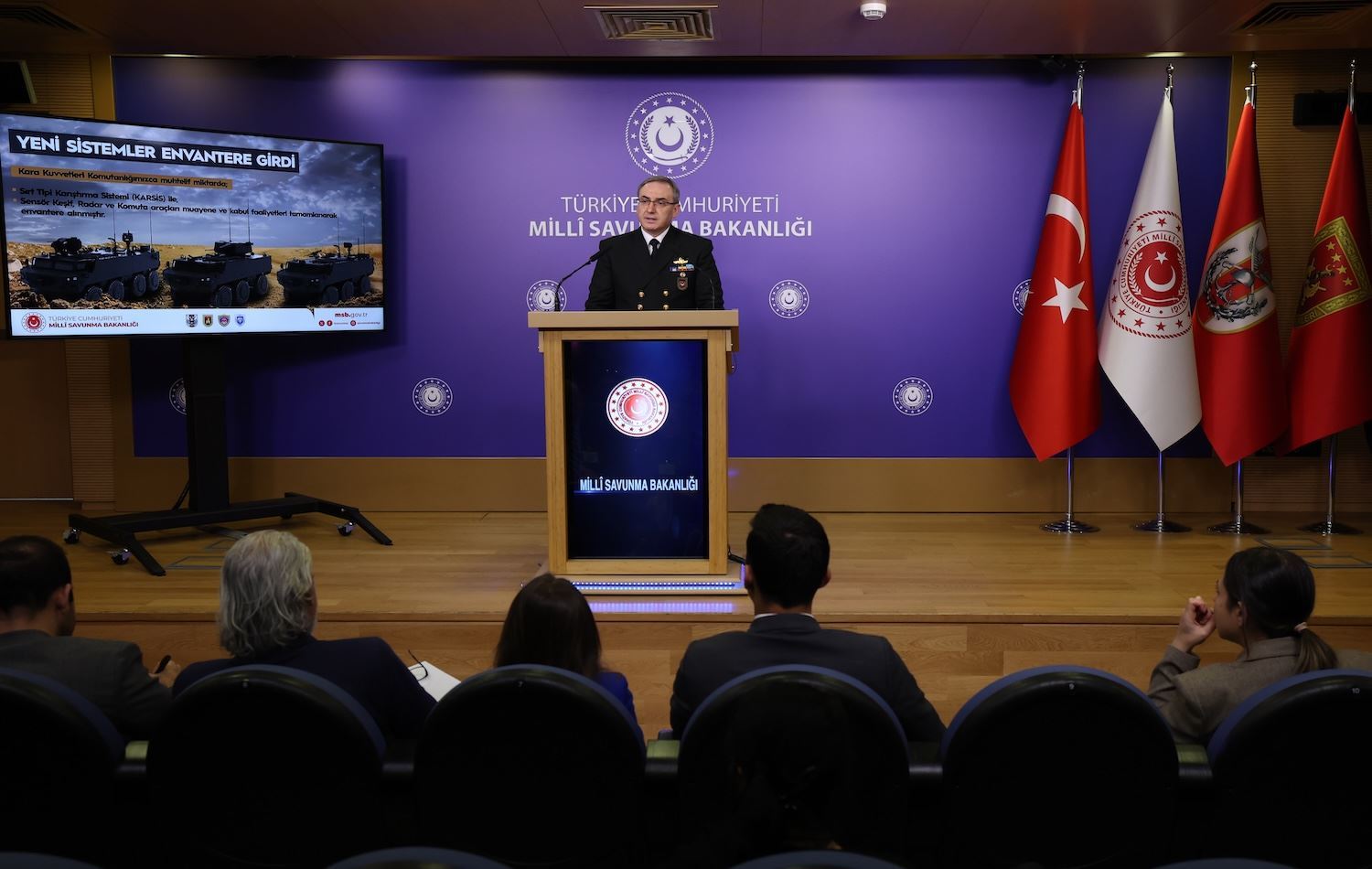 Berdevkê Wezareta Parastina Tirkiyeyê Zekî Akturk\ Wêne: AA