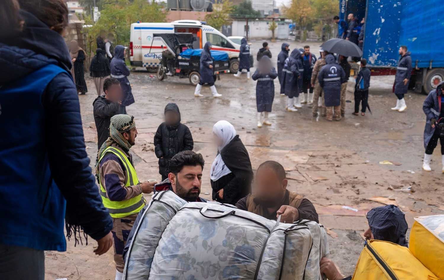 دابەشکردنی هاوکاری بەسەر لێقەوماوانی چەمچەماڵ لەلایەن دەزگەی روانگەوە