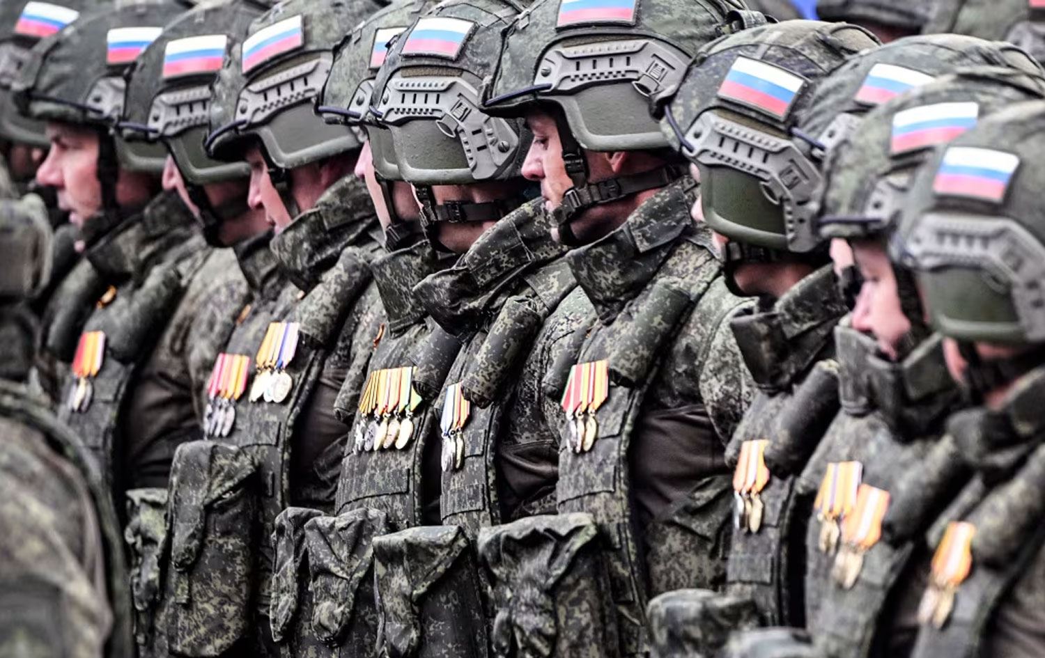 Leşkerên Rûsyayê / Wêne: Alexander Nemenov/AFP/Getty Images