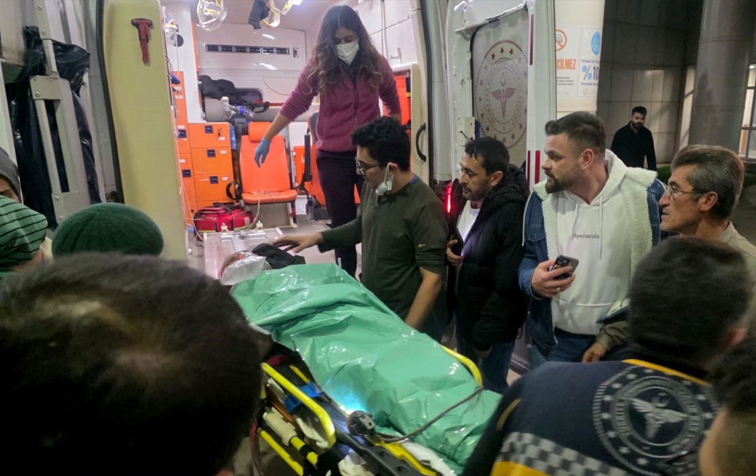 Karker hatin derxistin / Wêne: AA