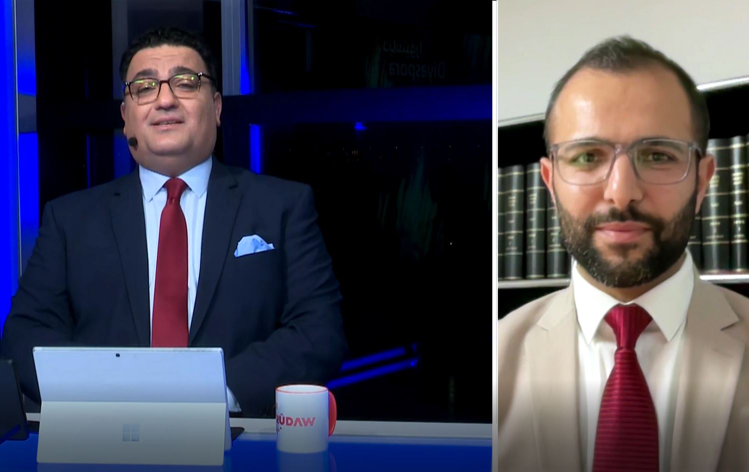 Hêmin Ebdulah û Roj Xelef\ Wêne û Vîdeo: Rûdaw