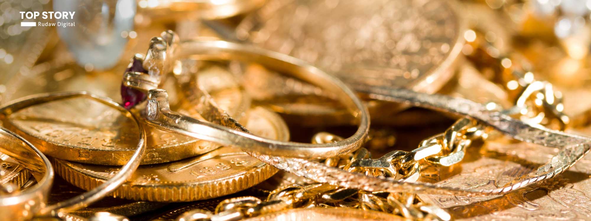 نرخی مسقاڵێک زێڕ نزیکەی 10 هەزار دینار دابەزی