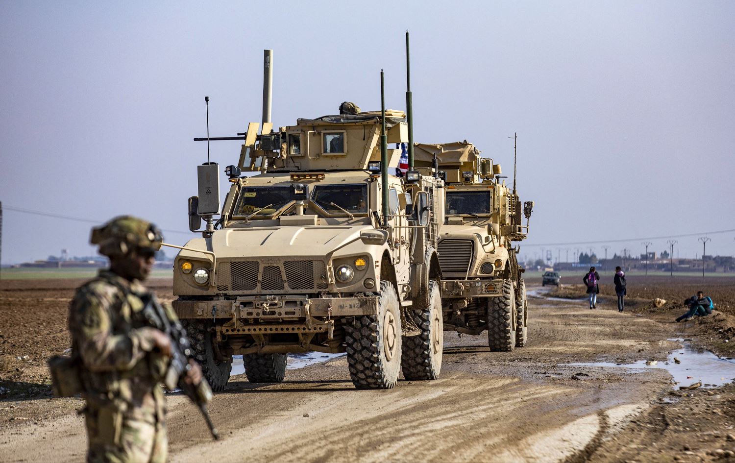 US soldiers in Syria. File photo: AFP