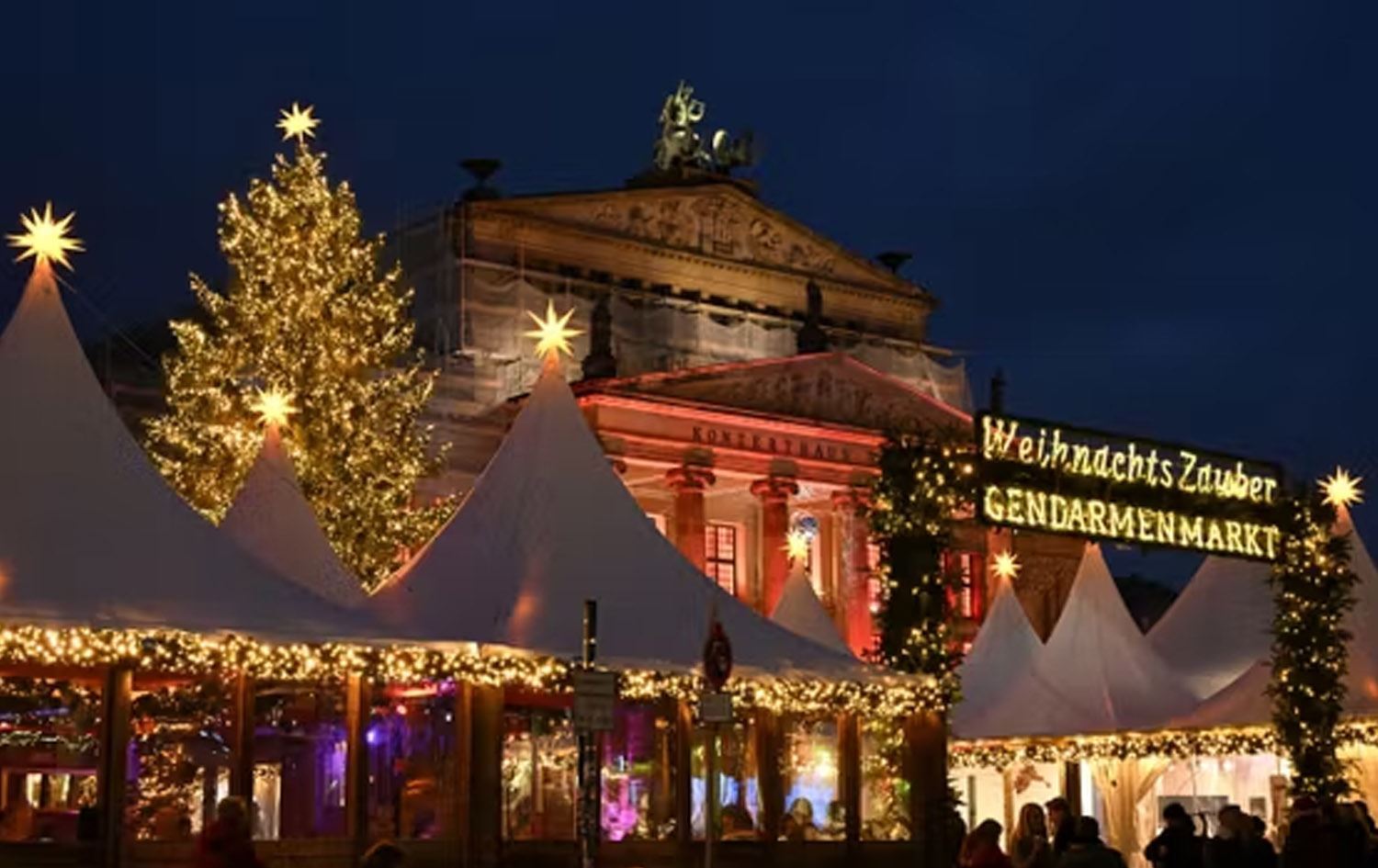 Bazareke Christmasê ya li Berlînê / Wêne: Reuters