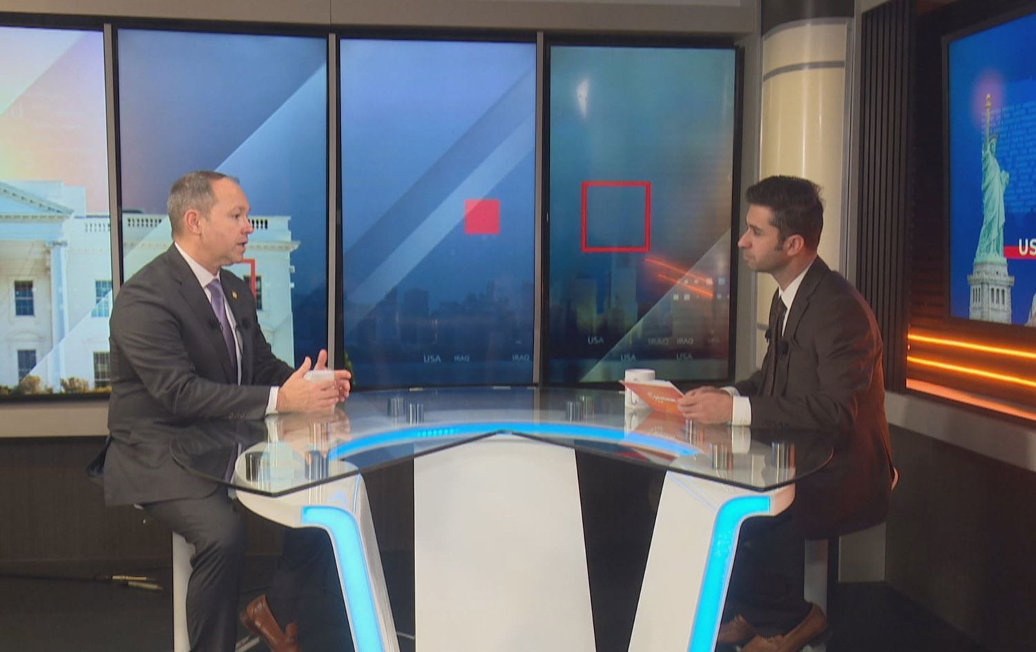 Marlin Stutzman bû mêvanê Rûdawê \ Wêne: Ji ber dîmenan