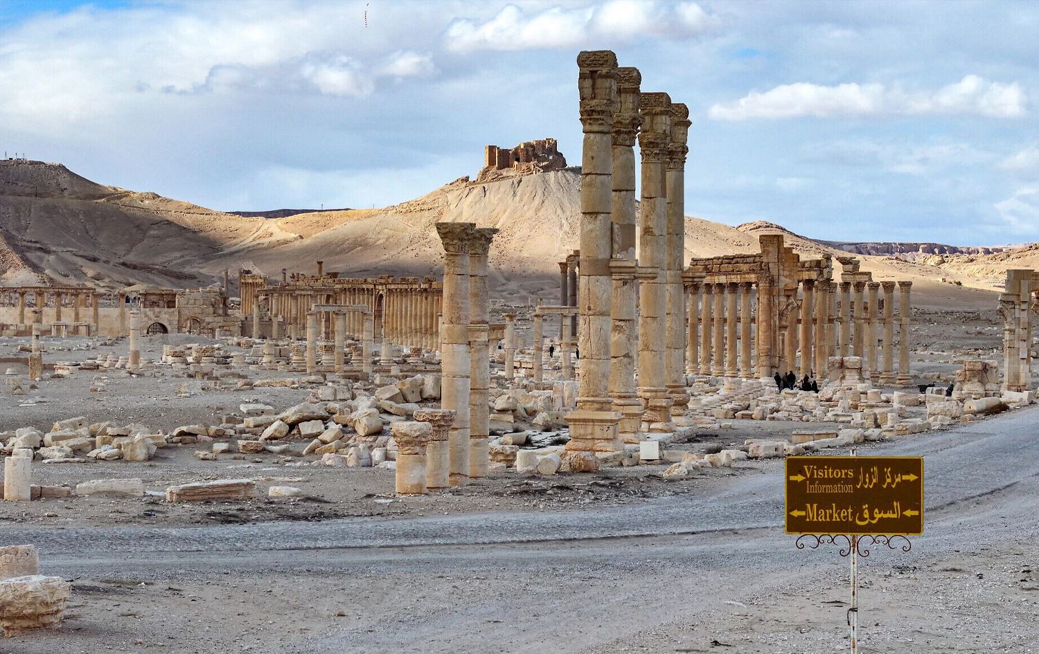 دیمەنێک لە تەدمووری سووریا.