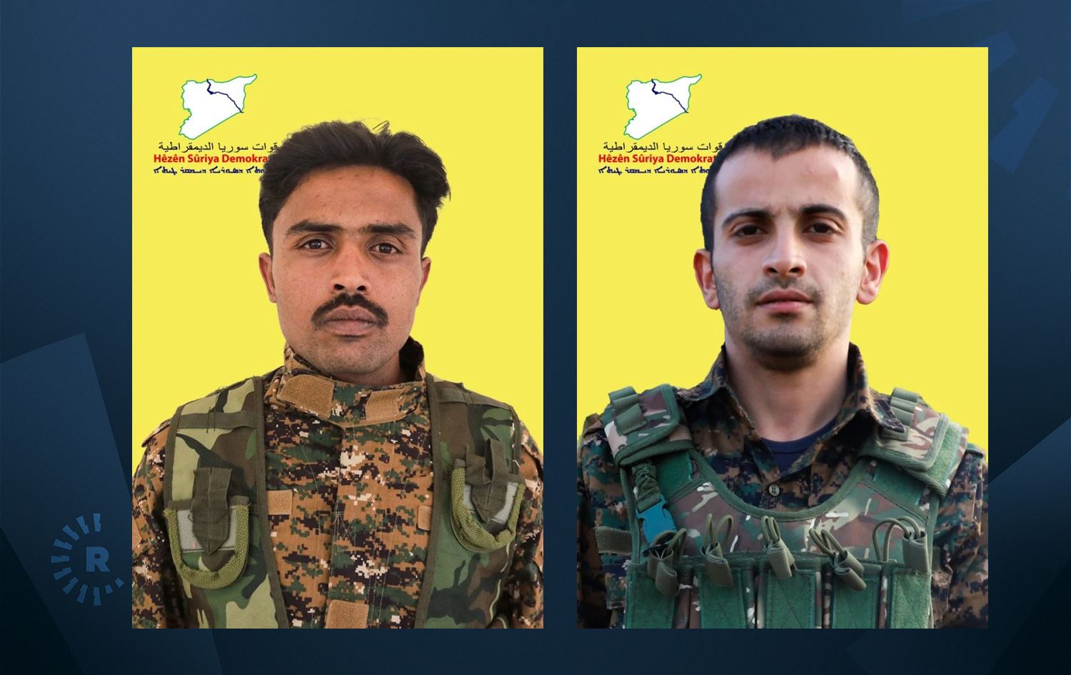 Şiyar Dirbêsiyê û Şahîn Efrîn / Wêne: HSD