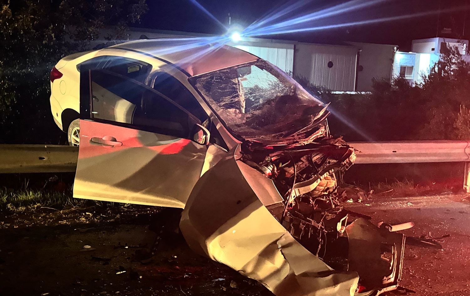 Otomobîla qezakirî / Wêne: AA