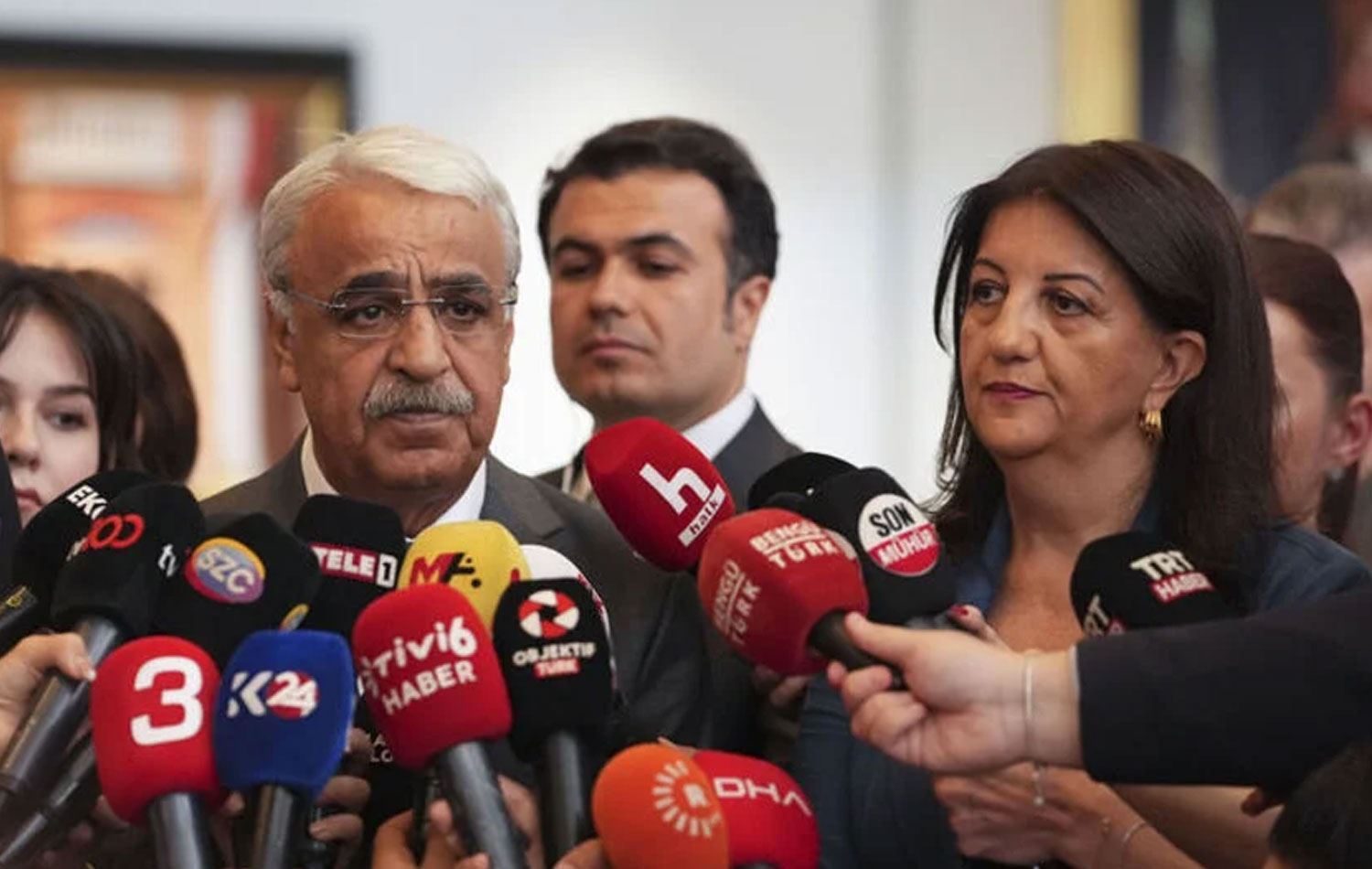  Mîthat Sancar û Pervîn Buldan / Wêne: Arşîv