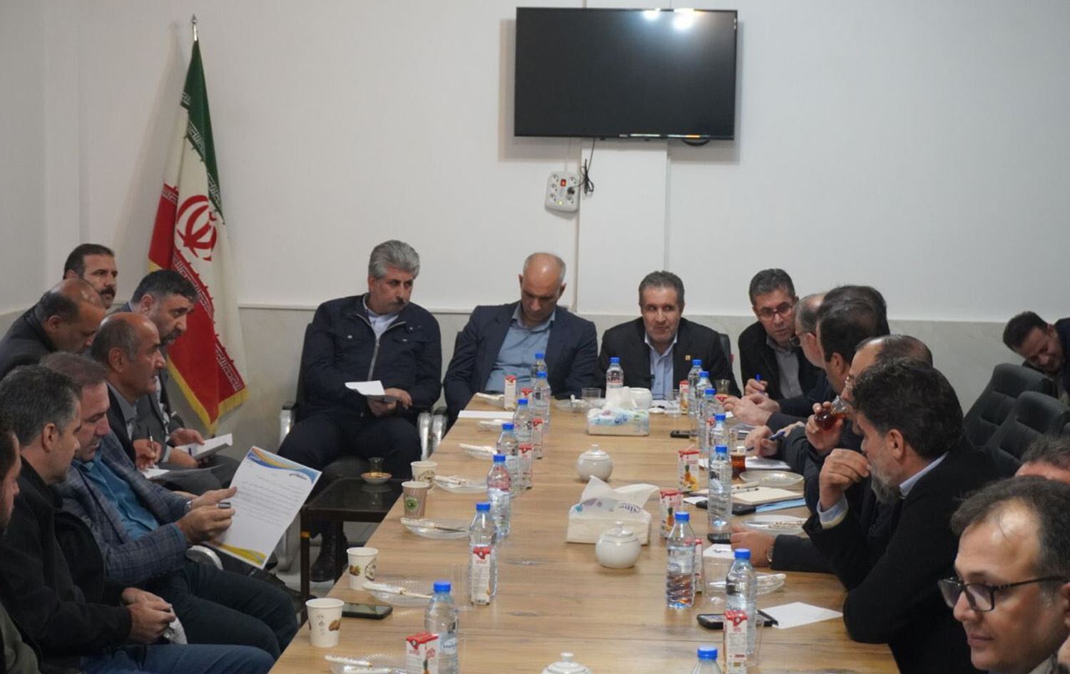  جێگری وەزیری پیشەسازی، کانزا و بازرگانیی ئێران سەردانی مهابادی کرد.