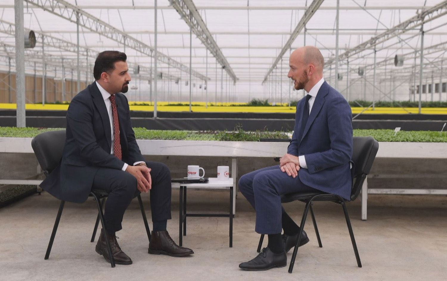  Adrian IJsselstijn û Arêz Hesen / Wêne û Vîdeo: Rûdaw