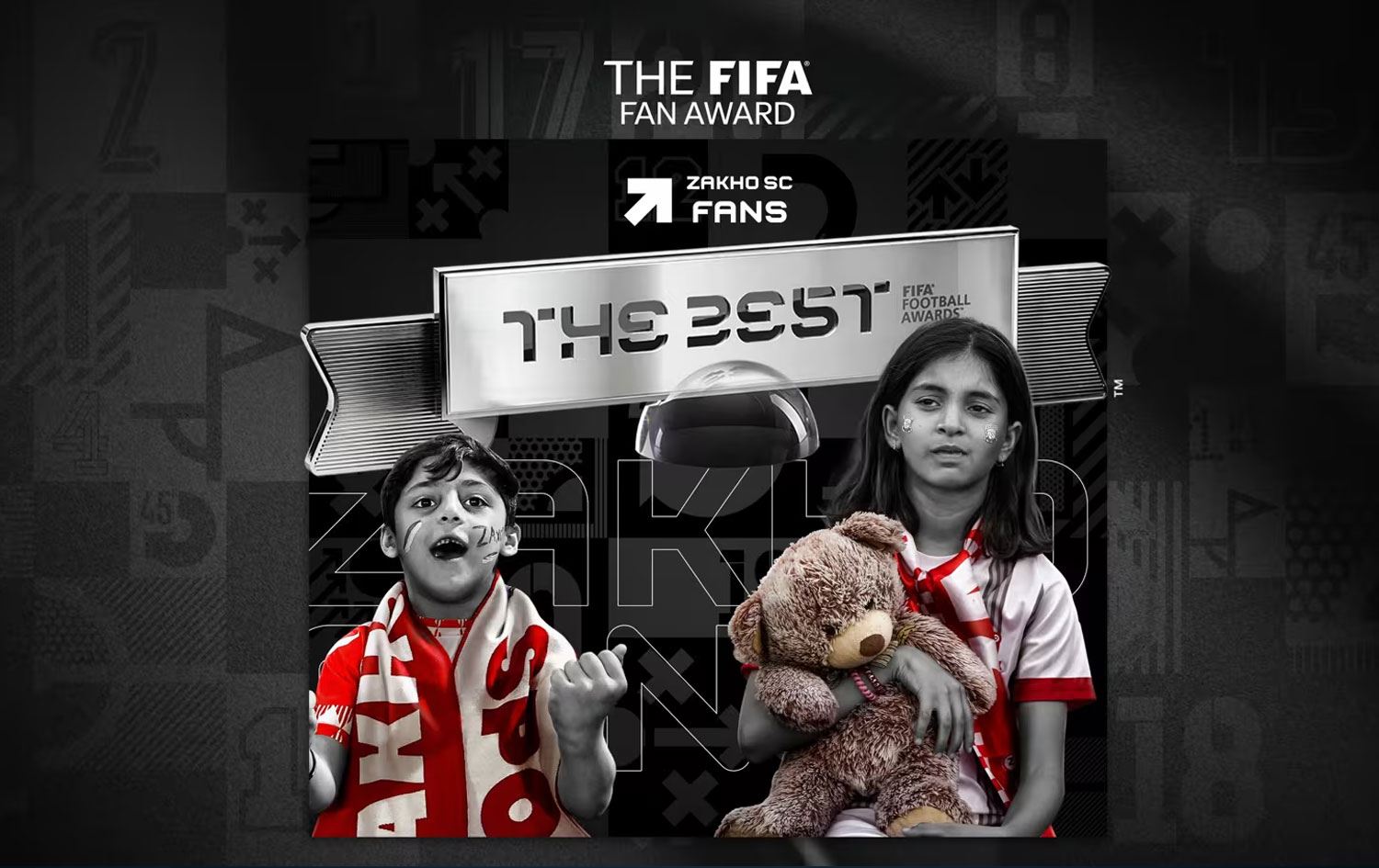 Zaho’ya FIFA’dan büyük onur: Sahaya yağan oyuncaklar ödül getirdi

Zaho (Zakho SC) taraftarları, hasta çocuklar için gerçekleştirdikleri anlamlı kampanya ile "2025 FIFA Taraftar Ödülü"ne layık görüldü

#zakhosc